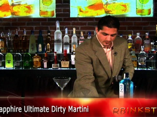 Joe's Sapphire Ultimate Dirty Martini