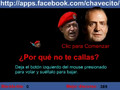 Spain's king "shut up" to Chavez ' now a GAME on Facebook