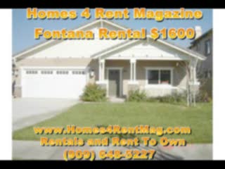 Fontana Rental Home $1600