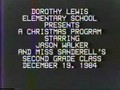1984 - 2nd Grade Christmas Play.wmv