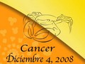 Cancer Horoscopo 4 diciembre
