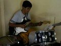 Drums and guitar
