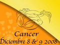 Cancer Horoscopo 8-9  Diciembre