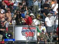 NASCAR Montoya car disintegrates