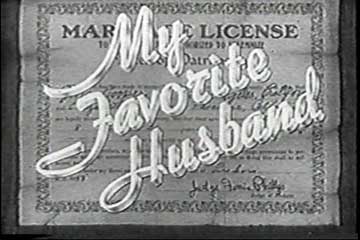 My Favorite Husband - Classic TV - www.nostalgiamerchant.biz