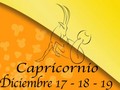 Capricornio Horoscopo 17-18-19 Diciembre