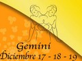 Geminis Horoscopo 17-18-19 Diciembre