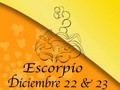 Escorpio Horoscopo 22-23 Diciembre
