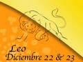 Leo Horoscopo 22-23 Diciembre