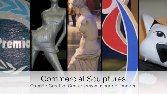 Oscarte Creative Center Sculptures