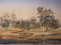 Painting Watercolour Trees 1 - Distant Trees