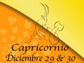 Capricornio Horoscopo 29-30 Diciembre