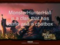 Monster Hunter Hall