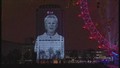 Celebrities wish Londoners a Happy New Year for LG on the world's tallest video projection