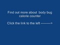 Body bug calorie counter  Review