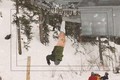 Skier Left Dangling Naked From Lift: Cellphone Video