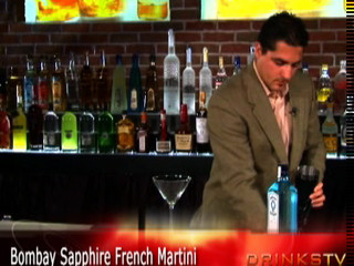 Joe's Bombay Sapphire French Martini