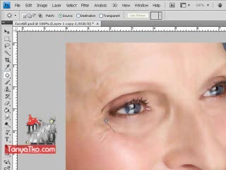 10 Min Photoshop Facelift: How To Remove 30 years TonyaTko Tutorial