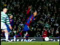 Ronaldinho against Celtic