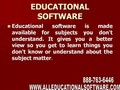 EDUCATIONAL SOFTWARE: KNOW MORE ABOUT YOUR WEAKEST SUBJECTS
