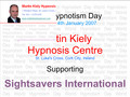 Irish Hypnotist Martin Kiely helps save sight & change lives