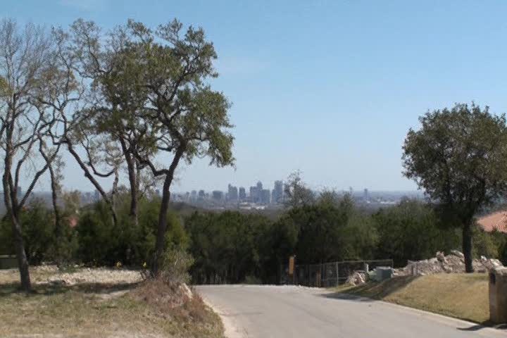 Westlake Hills neighborhood downtown Austin View