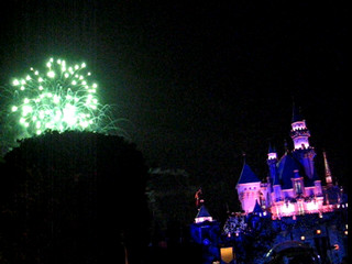 Disneyland Fireworks 12-13-06