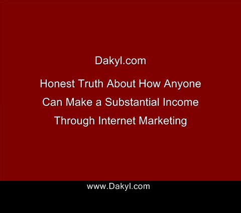 Truth about Internet Marketing