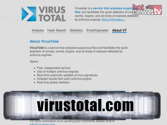 Web Watch: Virus Total