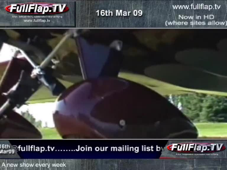 Getting a cheap biplane Fisher Flying-FullFlapTV 16thMar 09