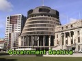 Wellington's Beehive of Government, New Zealand