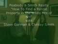How To Find A Rental Property Through Peabody & Smith Realty