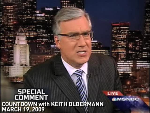 Olbermann: reign in corporate greed & media monopolies