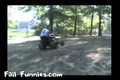 Lawn Mower Flipover Fail