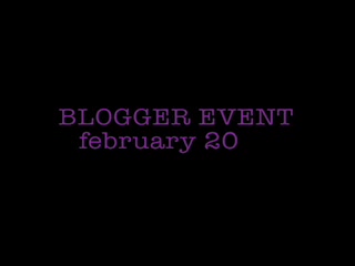 Purple Lab Huge Lips Skinny Hips Blogger Event