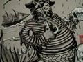 The Mer Cat Pirate & PINK Cat Mermaid