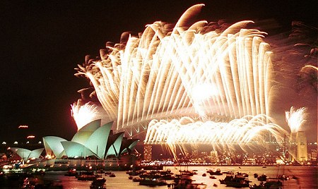 Sydney 2008 New Year Fireworks