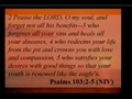 Psalm 23  -  Part 7