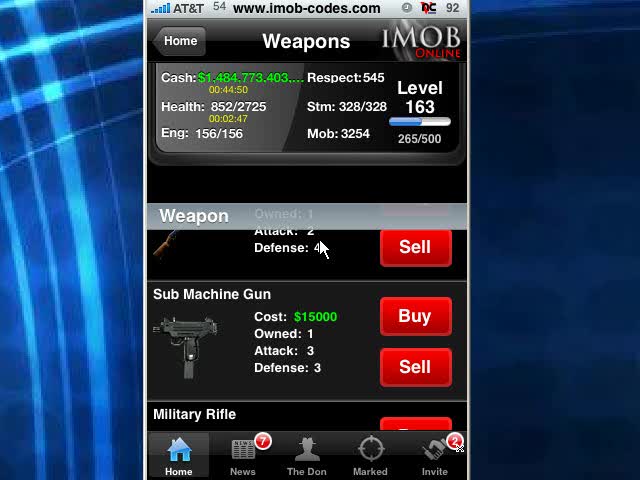 iMob Unlimited Money & All Special Weapons - Redeem Codes, Cheats, Hacks, Invite Codes