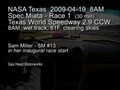 NASA SM Race 1 Sam Miller TWS CCW 2009-04-19