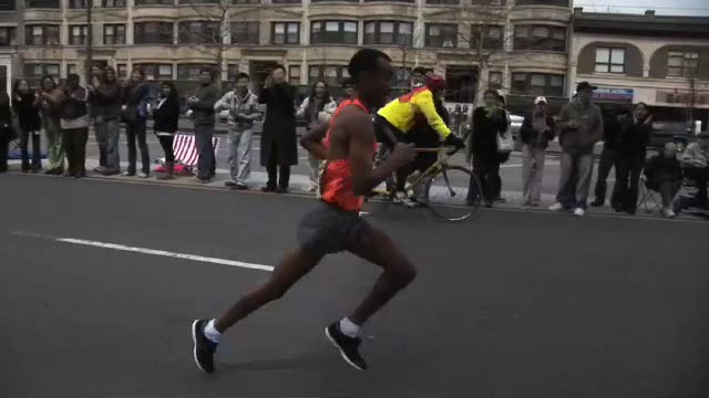 Run The Boston Marathon - Footage 2009