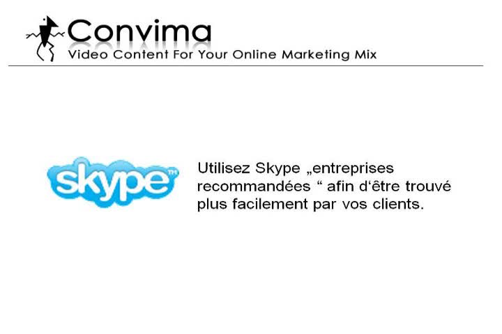 Marketing de Video : Meilleur Marketing En Ligne Avec Skype