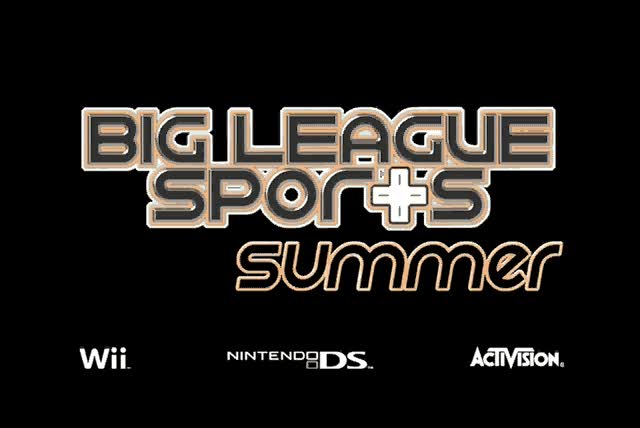 Big League Sports: Summer on the wii