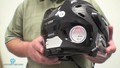 What sticker can you remove from a hockey helmet?