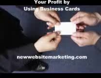 Four Tips for Boosting Your Profits with Business Cards