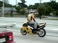 Crazy Motorbike Highway Tricks