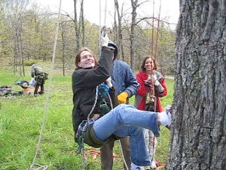 Recreational Tree Climbing - Goofing Around!