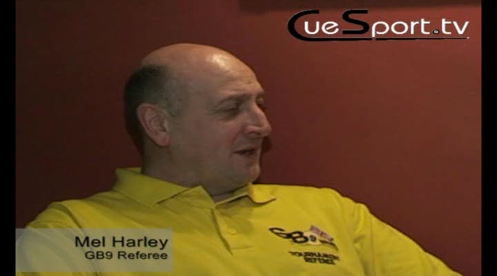 Pool Referee - Mel Harley Interview