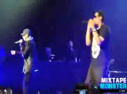 Jay-Z & Eminem Perform Secret Show For "DJ Hero"