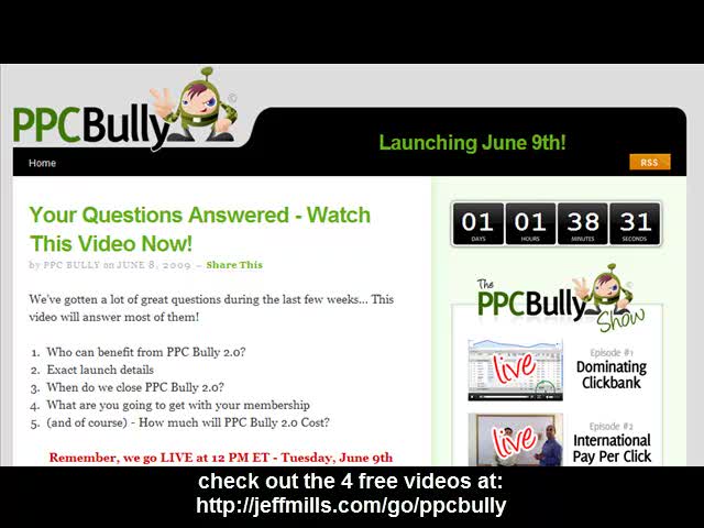 PPC Bully - Free Video Preview and Review plus Bonus